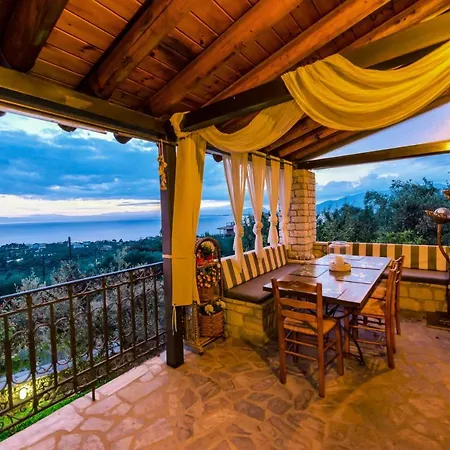 Villa Once Upon A Time - A Castle Of Magical Sunsets Kalamata