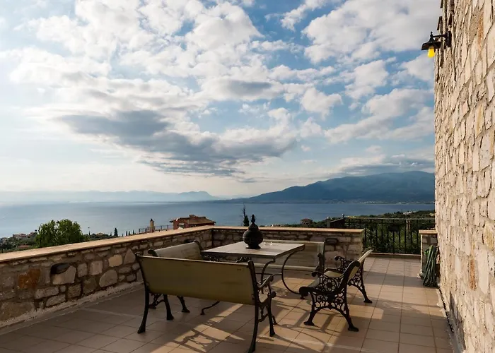 Once Upon A Time - A Castle Of Magical Sunsets Вилла Каламата